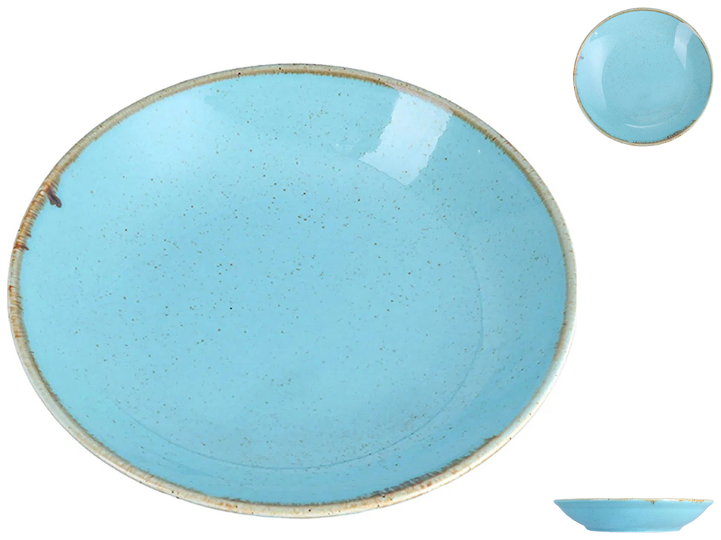 Тарілка глибока Porland Turquoise, 26см