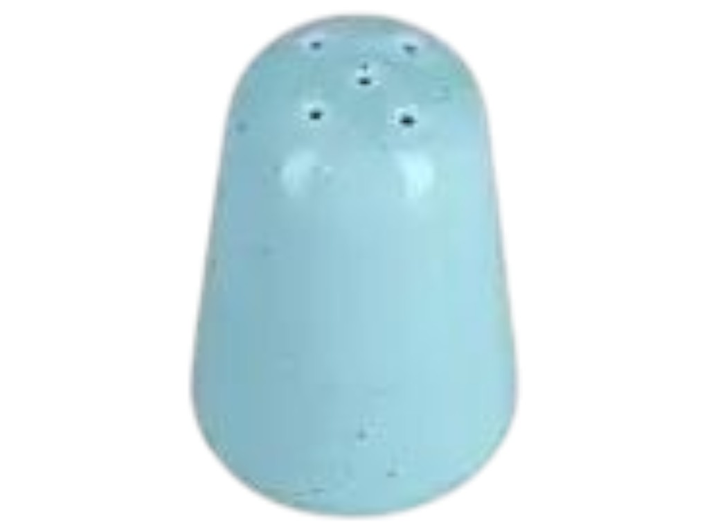 Солонка Porland Turquoise, фарфор, цвет бирюзовый, 5 х 7 см