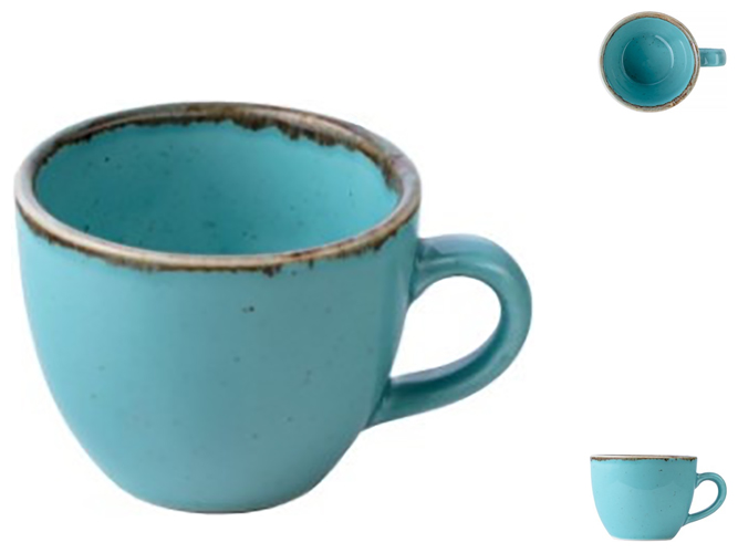 Чашка кофейная Porland Turquoise, 80мл