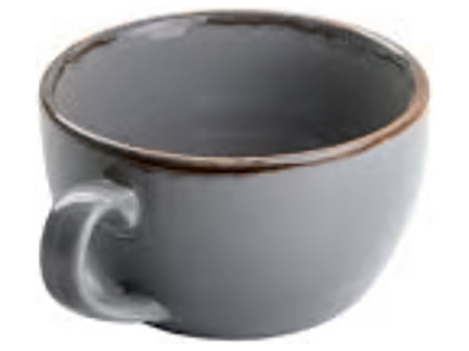 Чашка чайная Porland Dark Grey, 207мл