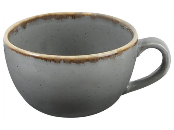 Чашка чайна Porland Dark Grey, 320мл