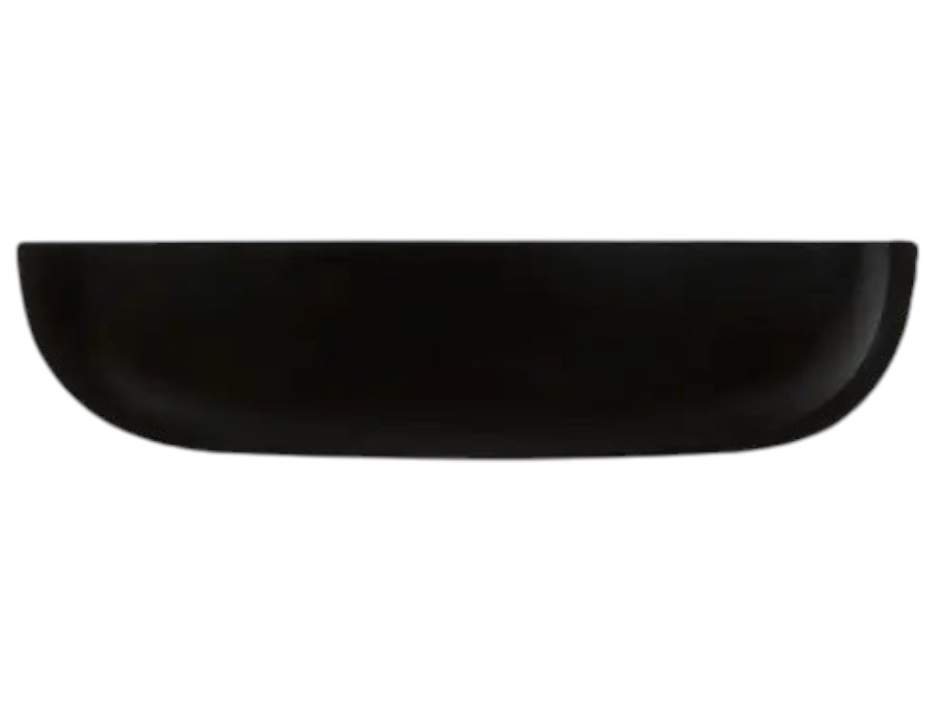 Блюдо для сыра Luminarc Black, закаленное стекло, круглая форма, цвет чёрный, диаметр 29 см