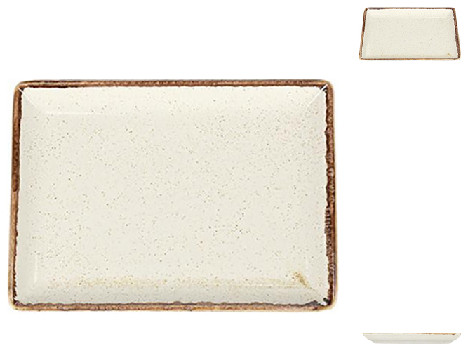 Блюдо для подачи Porland Beige, 18х13см