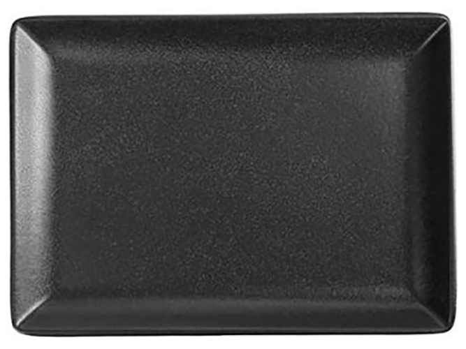 Блюдо для подачи Porland Black, 18х13см