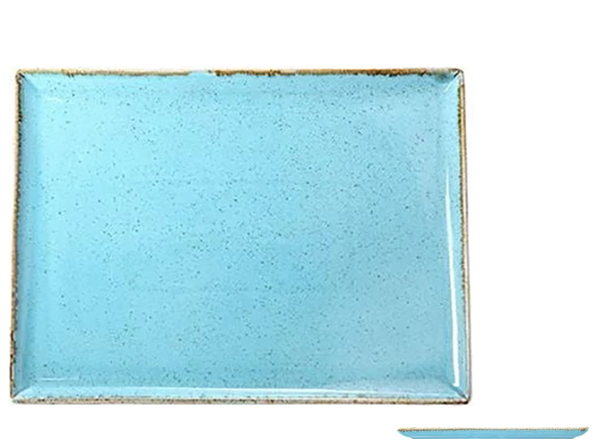 Блюдо для подачи Porland Turquoise, 18х13см