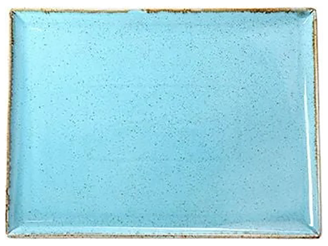 Блюдо для подачи Porland Turquoise, 18х13см