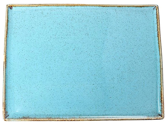 Блюдо для подачи Porland Turquoise, 27х21см