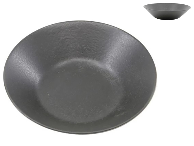 Тарілка глибока Porland Grazia Black, 16см