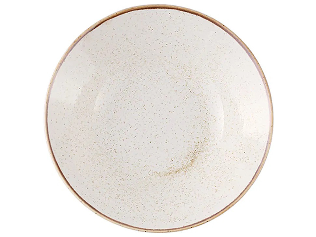 Тарілка глибока Porland Grazia Beige, 16см
