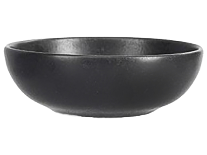 Соусник Porland Black, порцеляна, 95мл, 10см, колір чорний