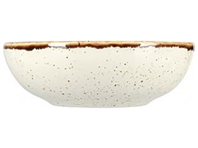 Соусник Porland Beige, порцеляна, 95мл, 10см, колір бежевий