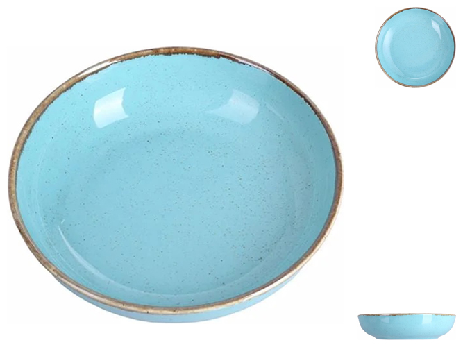 Салатник Porland Turquoise, 835мл, 22см