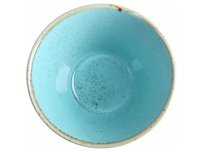 Салатник конусный Porland Turquoise, 47мл, 6см