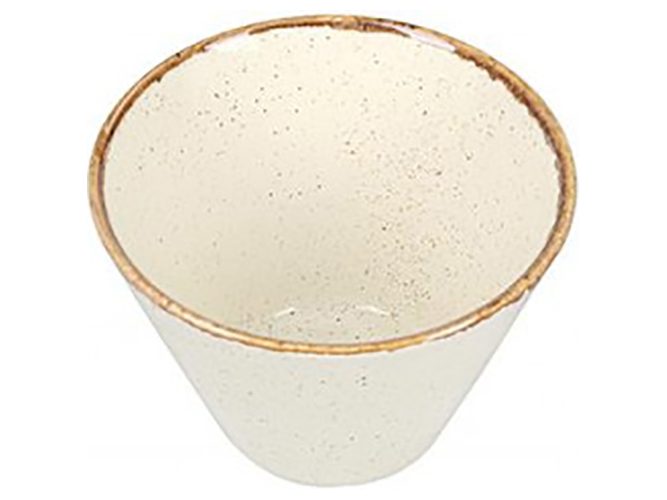 Салатник конусный Porland Beige, 200мл, 9см