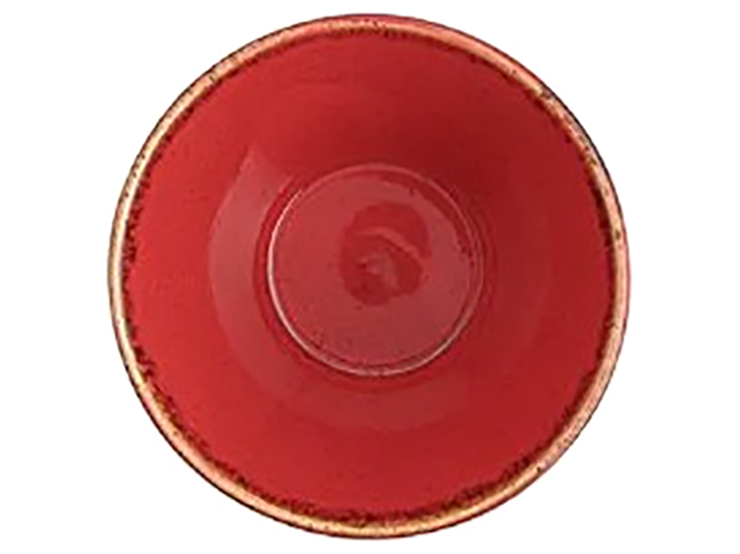 Соусник Porland Red, фарфор, 200мл, 9см, цвет красный