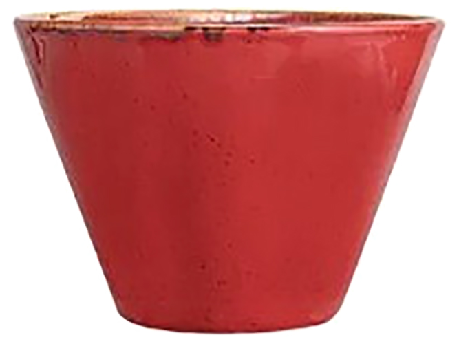 Соусник Porland Red, фарфор, 200мл, 9см, цвет красный