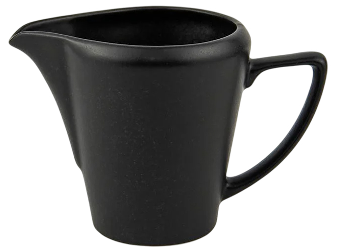 Молочник с ручкой Porland Black, 150мл