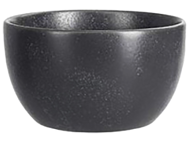 Соусник Porland Black, фарфор, 210мл, 10см, цвет черный