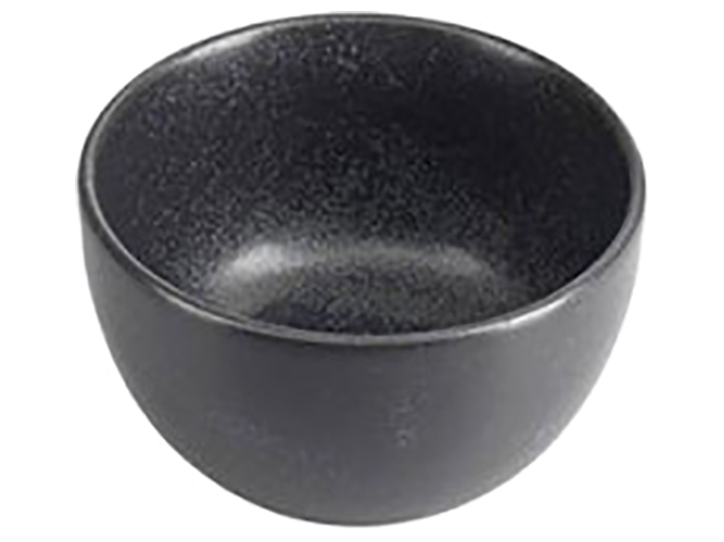 Соусник Porland Black, фарфор, 210мл, 10см, цвет черный