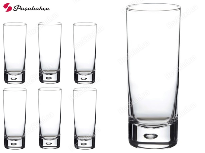 Набор стаканов высоких Pasabahce Centra 218мл (цена за набор 6шт)