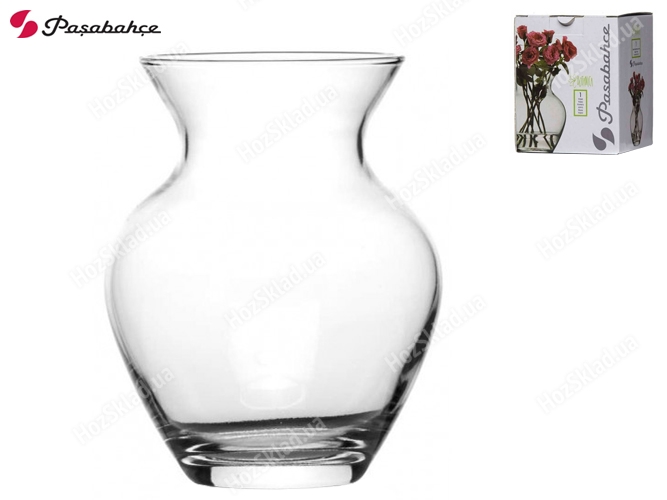 Ваза скляна 1шт Pasabahce Botanica для квітів 11,5х11,5х14,5см