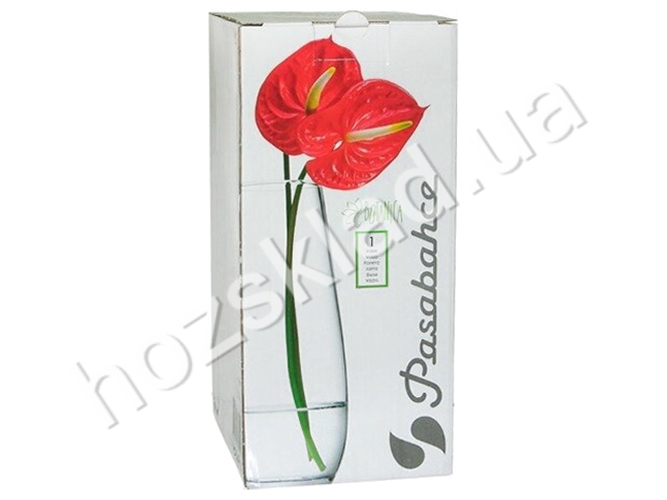 Ваза скляна 1шт Pasabahce Botanica 11,8х11,8х23,9см 1,65л