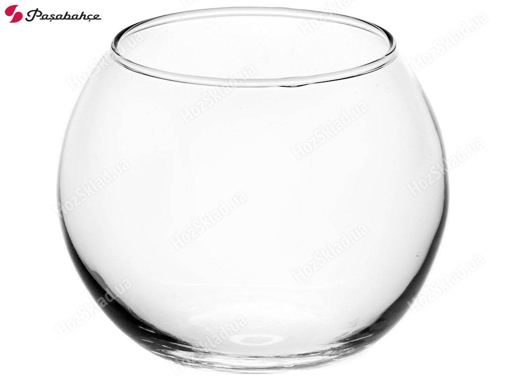 Ваза скляна Pasabahce Flora D12х10,5см