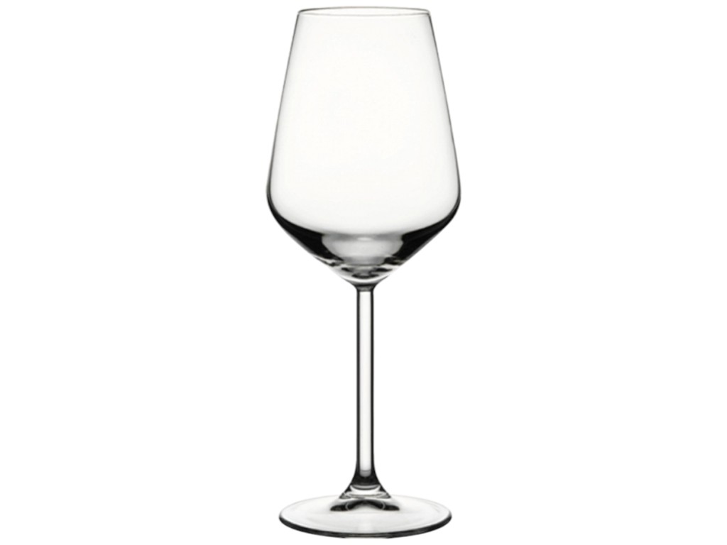 Бокал для вина Pasabahce Allegra, стекло, 350мл, цвет прозрачный (цена за набор 6шт)