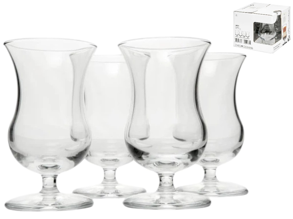 Набір склянок для турецького чаю Pasabahce Gala, скло, 125мл, колір прозорий (ціна за набір 4шт)
