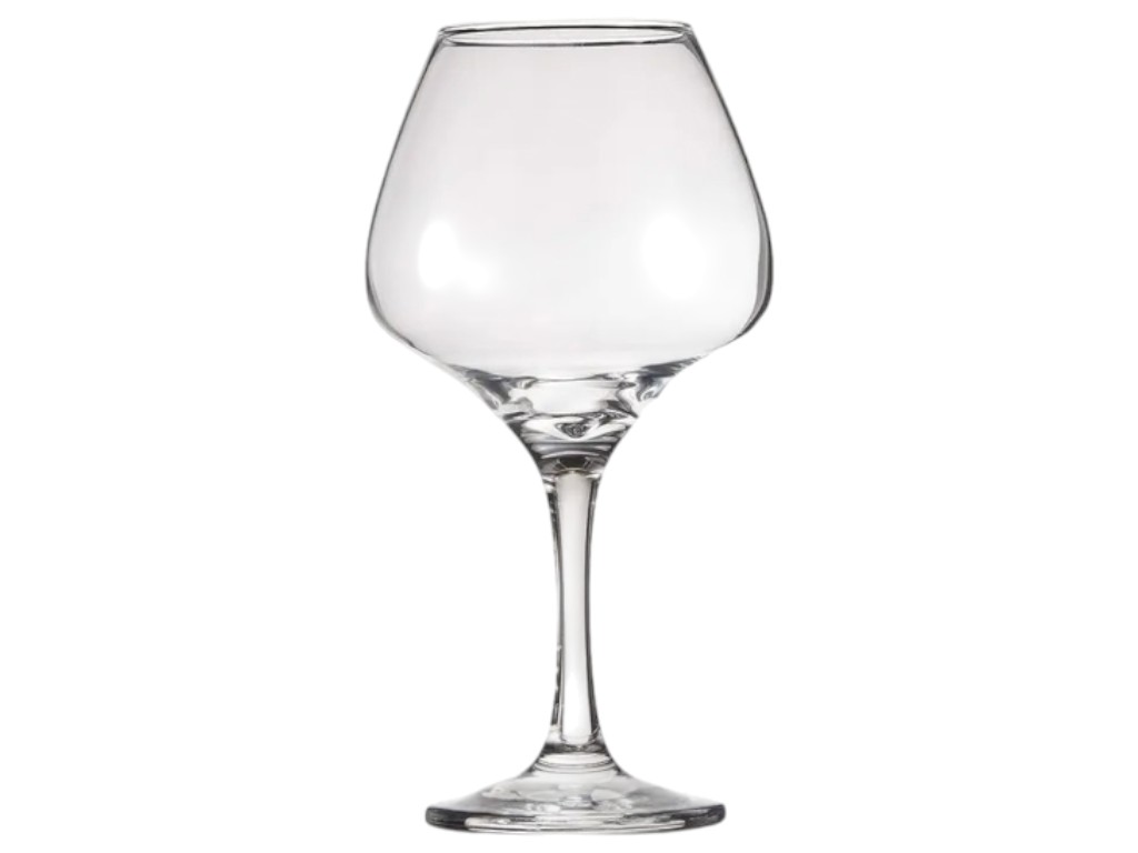 Набір келихів для червоного вина Pasabahce Risus, скло, 455 мл, колір прозорий (ціна за 6 шт)