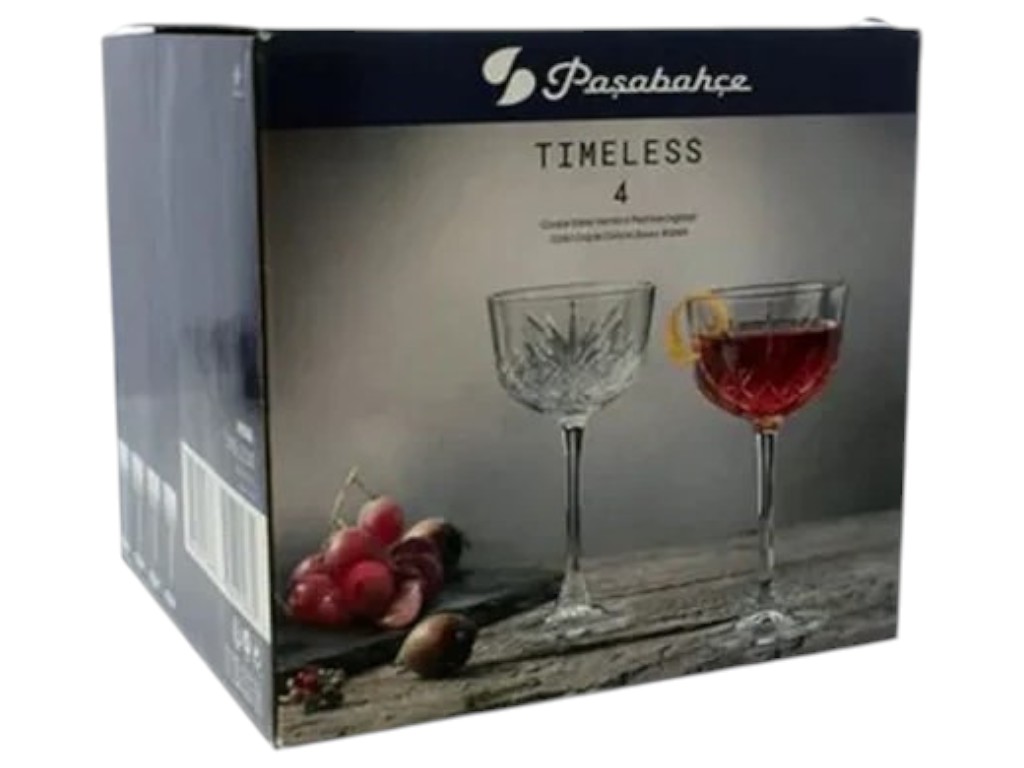 Набор бокалов для коктейля Pasabahce Timeless, стекло, 160 мл, цвет прозрачный (цена за 4 шт)