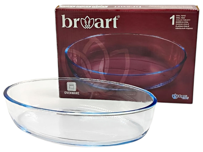 Форма овальная Borart, 3,543л, 34,8x24x6см