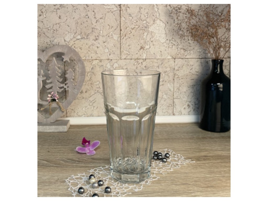 Склянка UniGlass marocco, висока форма, колір прозорий, 625 мл.