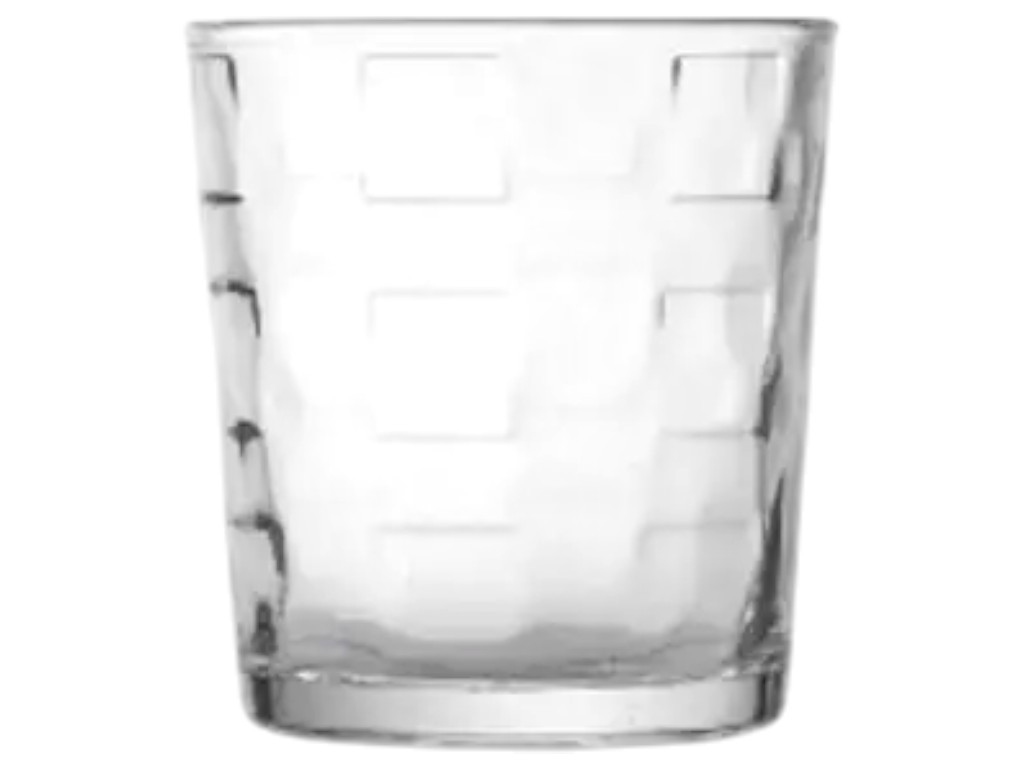 Склянка UniGlass kyvos, низька форма, колір прозорий, 285 мл.
