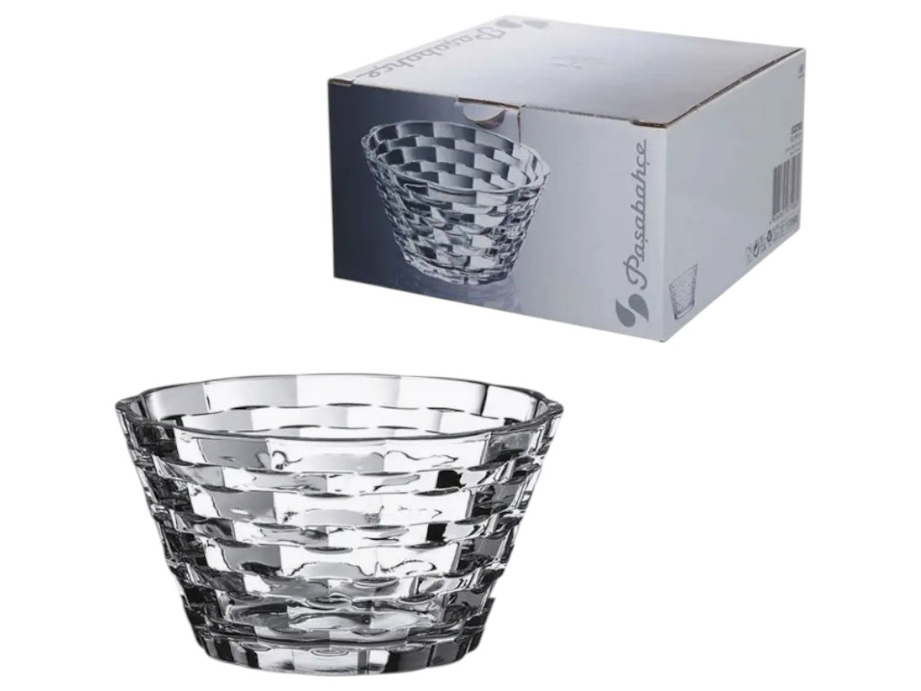 Салатник Pasabahce Rattan, стекло, 15,3х9см, цвет прозрачный