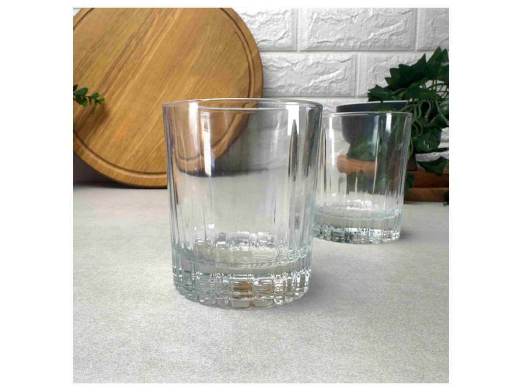 Склянка UniGlass kalita, низька форма, для віскі, колір прозорий, 355 мл.