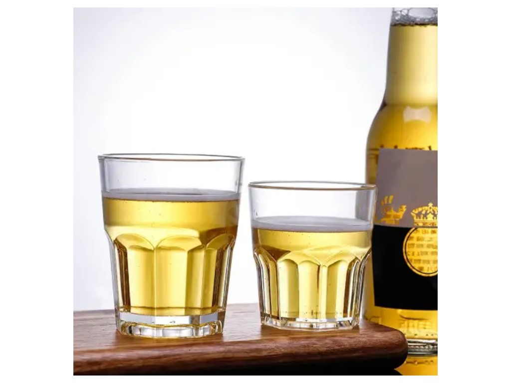 Склянка UniGlass marocco, низька форма, колір прозорий, 140 мл.