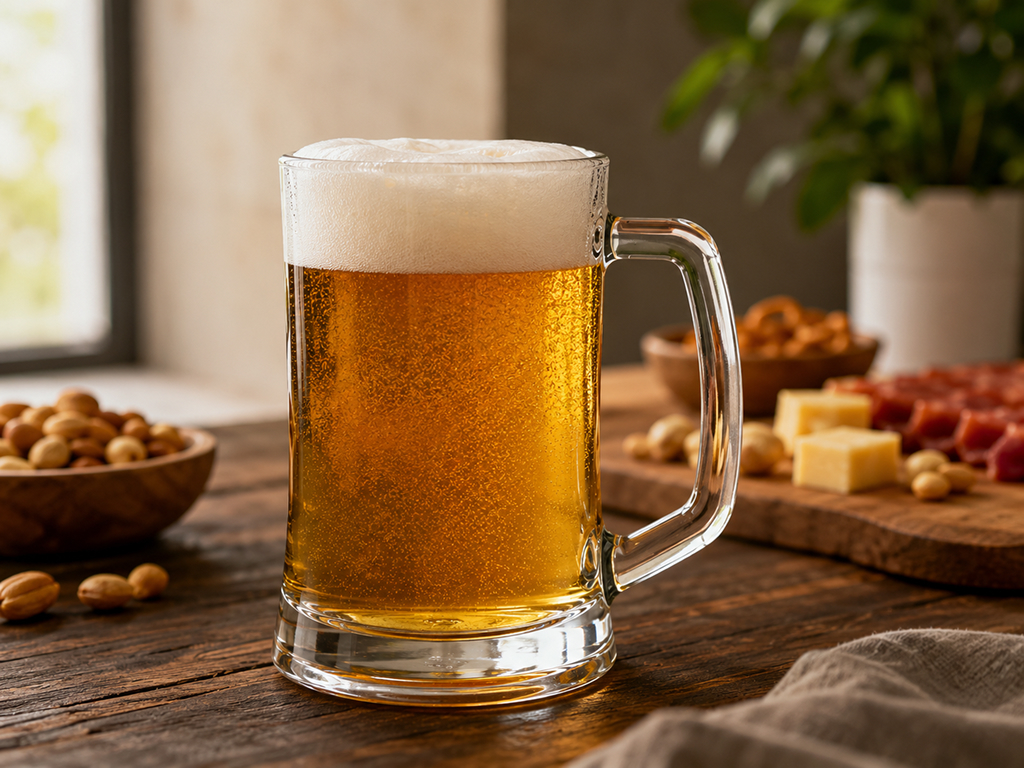 Набор пивных кружек Pasabahce Pub, стекло, 670мл, 2шт, (цена за набор)
