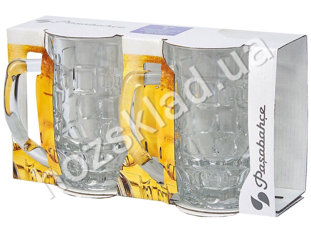 Кухлі для пива Pasabahce Pub 500мл (ціна за набір 2шт)