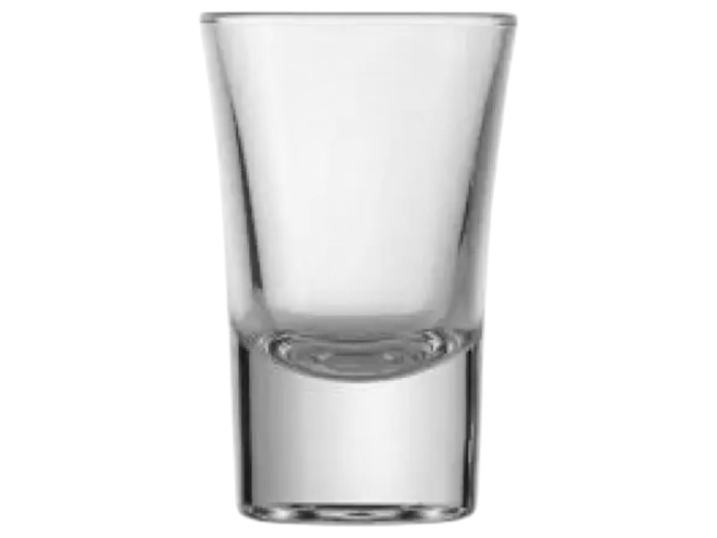Стопка UniGlass cheerio, для водки, цвет прозрачный, 60 мл.