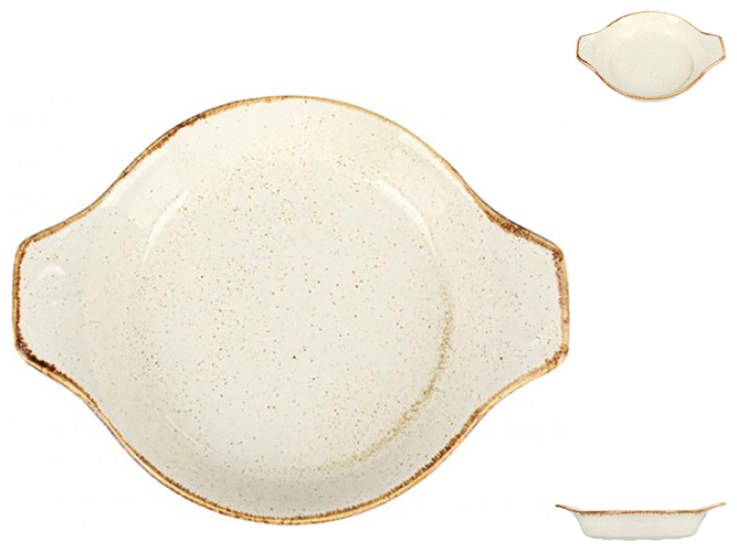 Блюдо для запекания Porland Beige, 17см