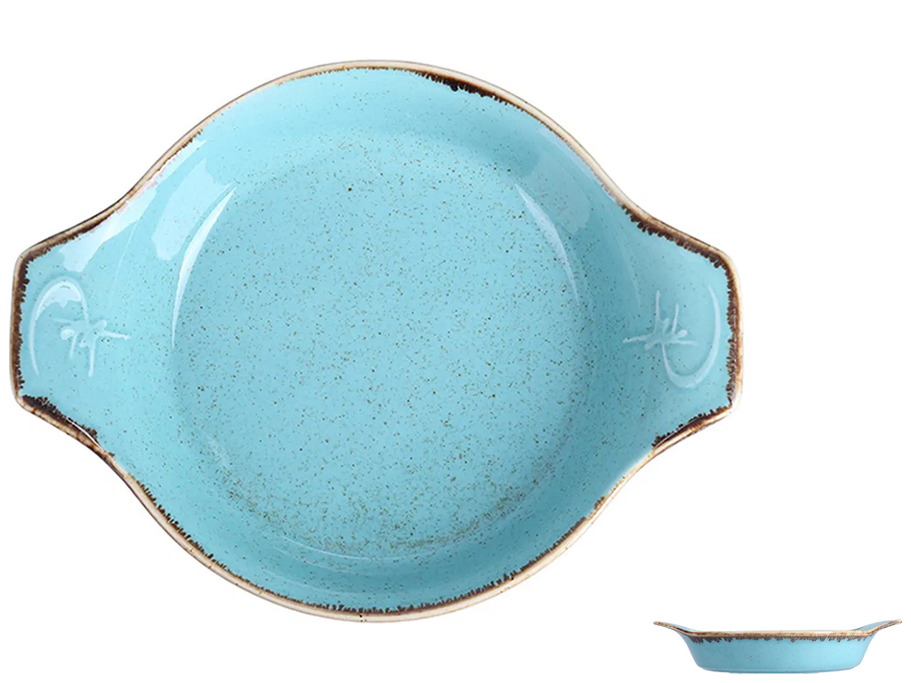Блюдо для запікання Porland Turquoise, 17см