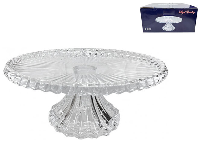 Подставка для торта и сладостей на ножке, 27см