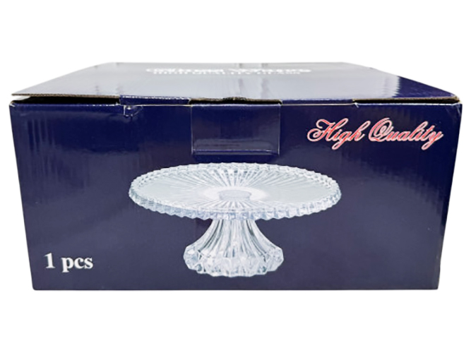Подставка для торта и сладостей на ножке, 27см