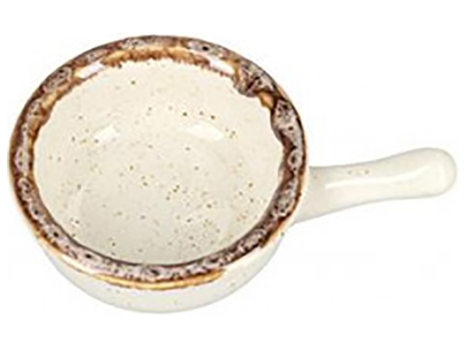 Соусник с ручкой Porland Beige, 9см