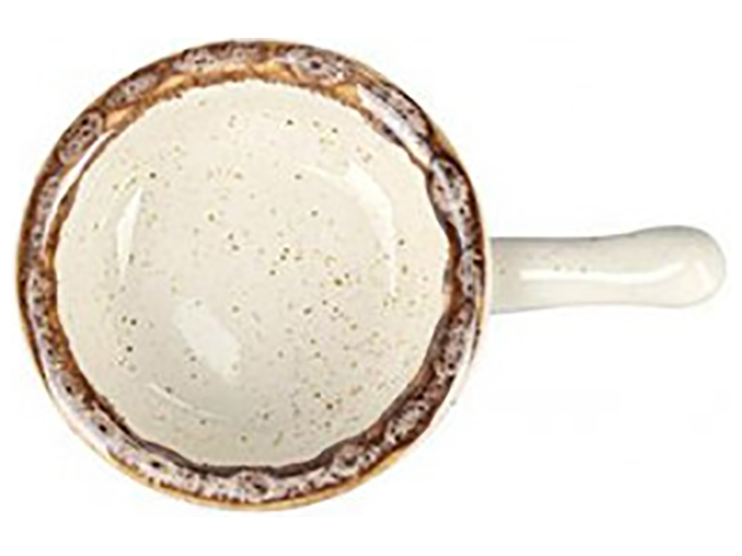Соусник с ручкой Porland Beige, 9см