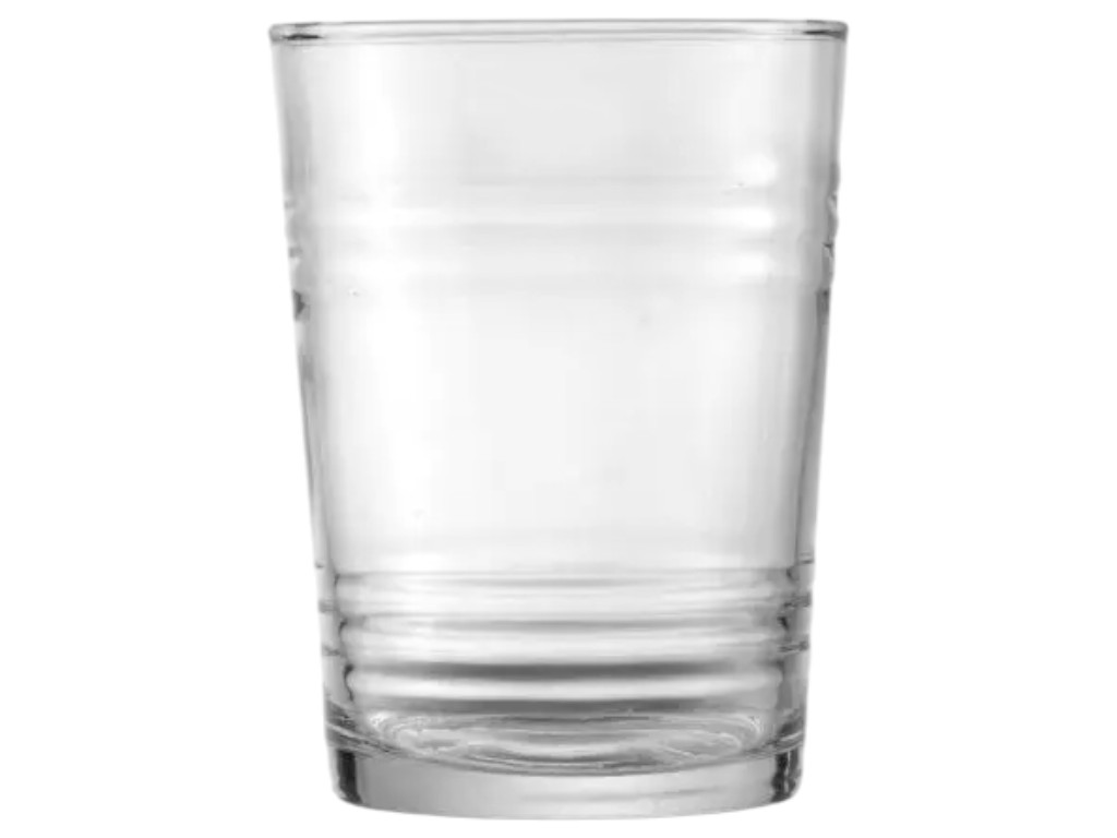 Склянка UniGlass barrel, кругла форма, колір прозорий, 510 мл.