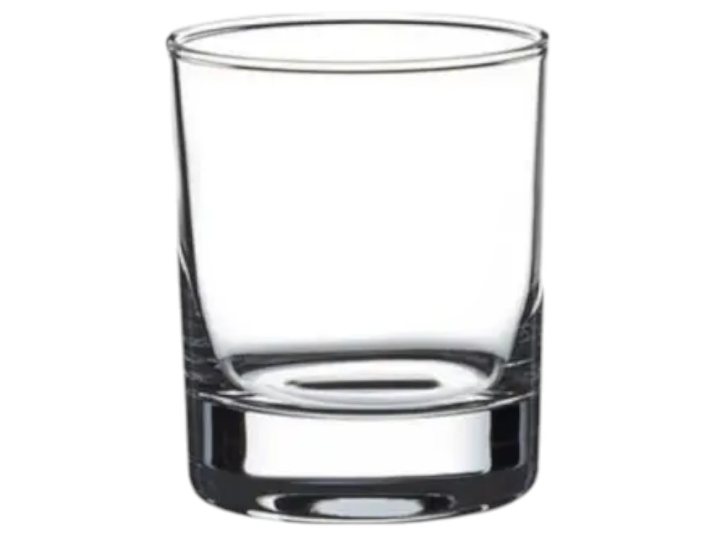 Склянка UniGlass classico, низька форма, для віскі, колір прозорий, 240 мл.