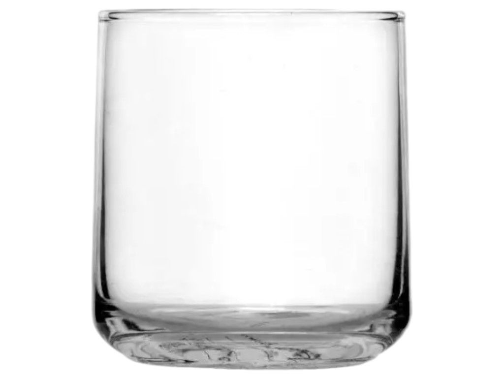 Стакан UniGlass canti, низкая форма, цвет прозрачный, 260 мл.