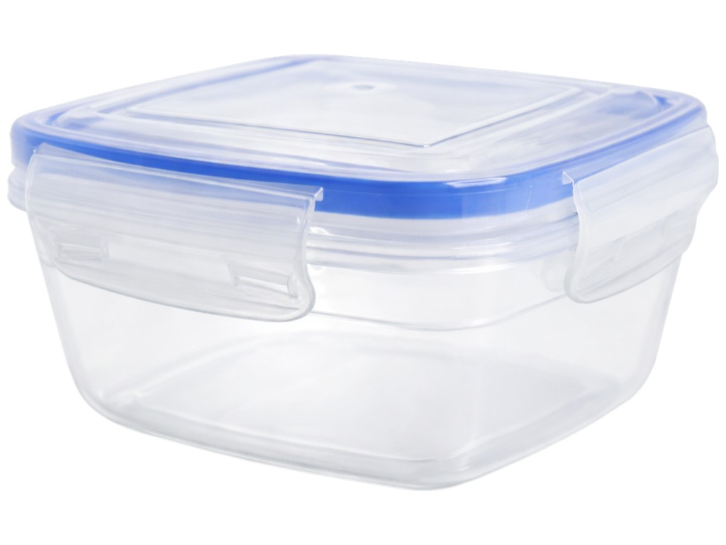 Контейнер пищевой Stars Plast, квадратный, пластик, 500, 900, 1500мл (цена за набор 3шт)